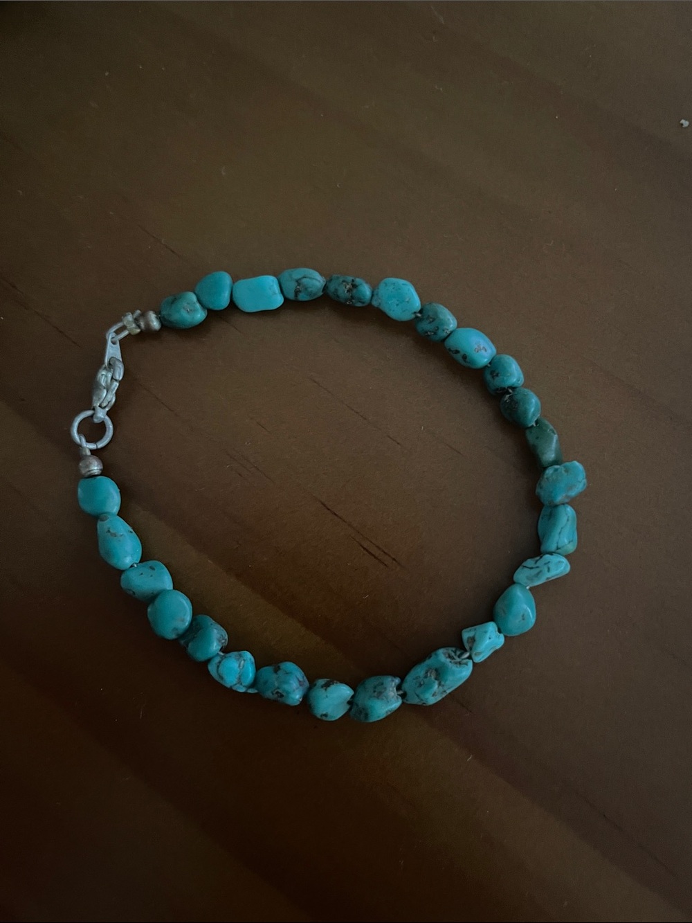 Teal Stone Bracelet